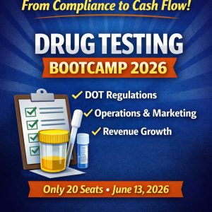 Drug testing bootcamp 2026